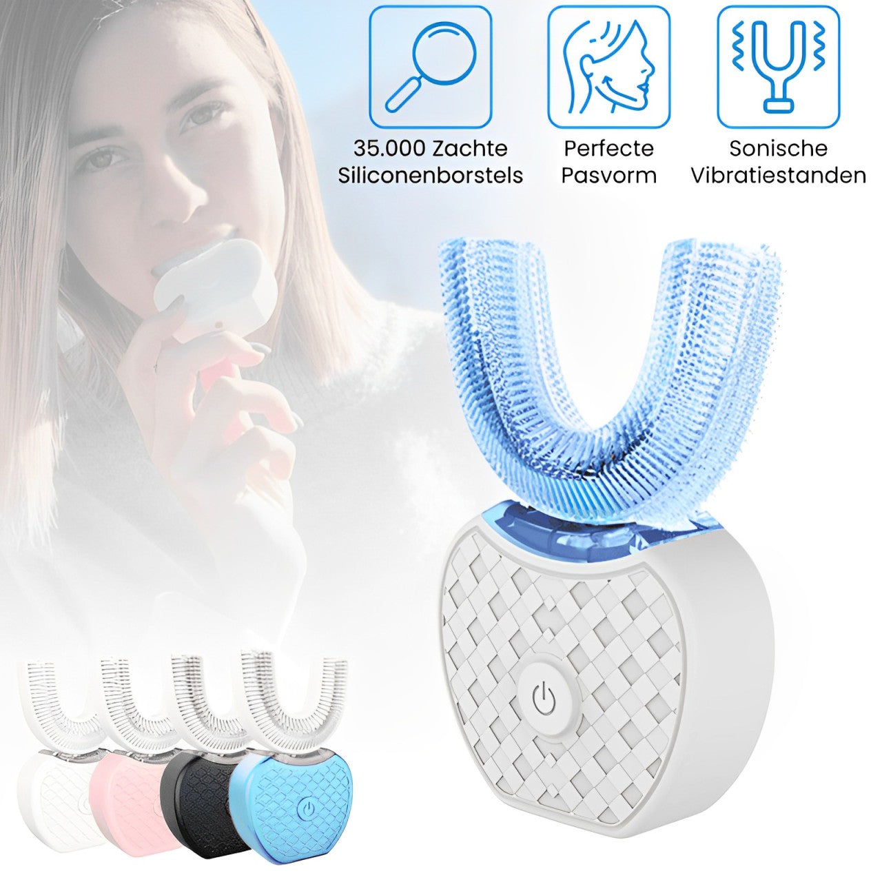HydroSmile Ultrasone 360° tandenborstel